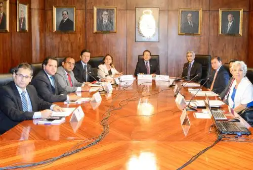 Cuarta sesión del Acuerdo Nacional por la Justicia. Foto: Difusión.