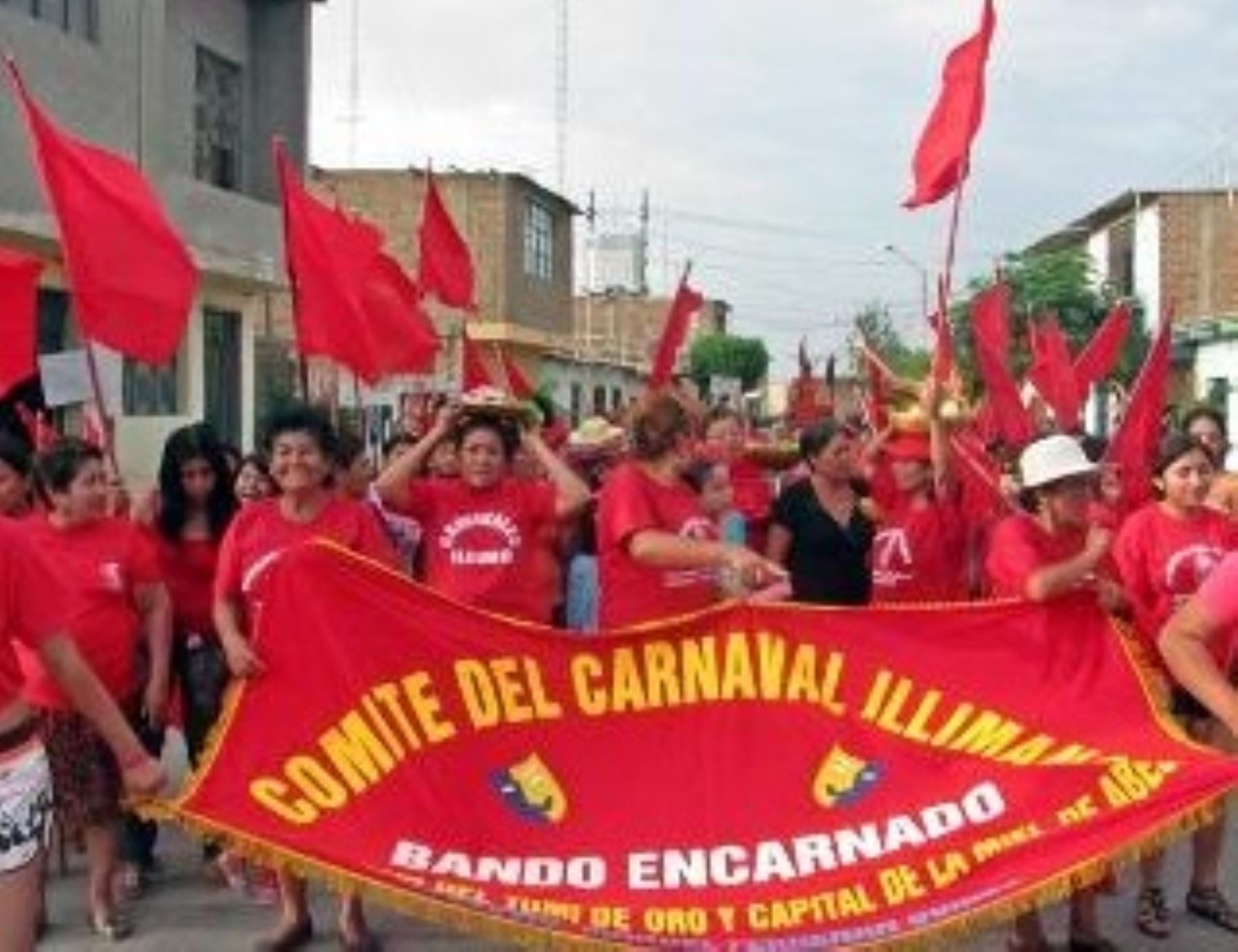 Más de 5,000 visitantes espera recibir el Carnaval de Íllimo, en Lambayeque. ANDINA