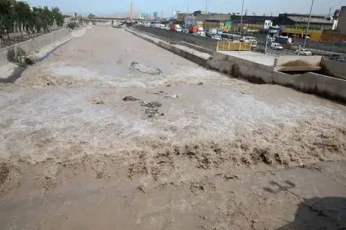 Río Rímac aumenta su nivel y causa preocupación entre vecinos. Foto: ANDINA/Vidal Tarqui