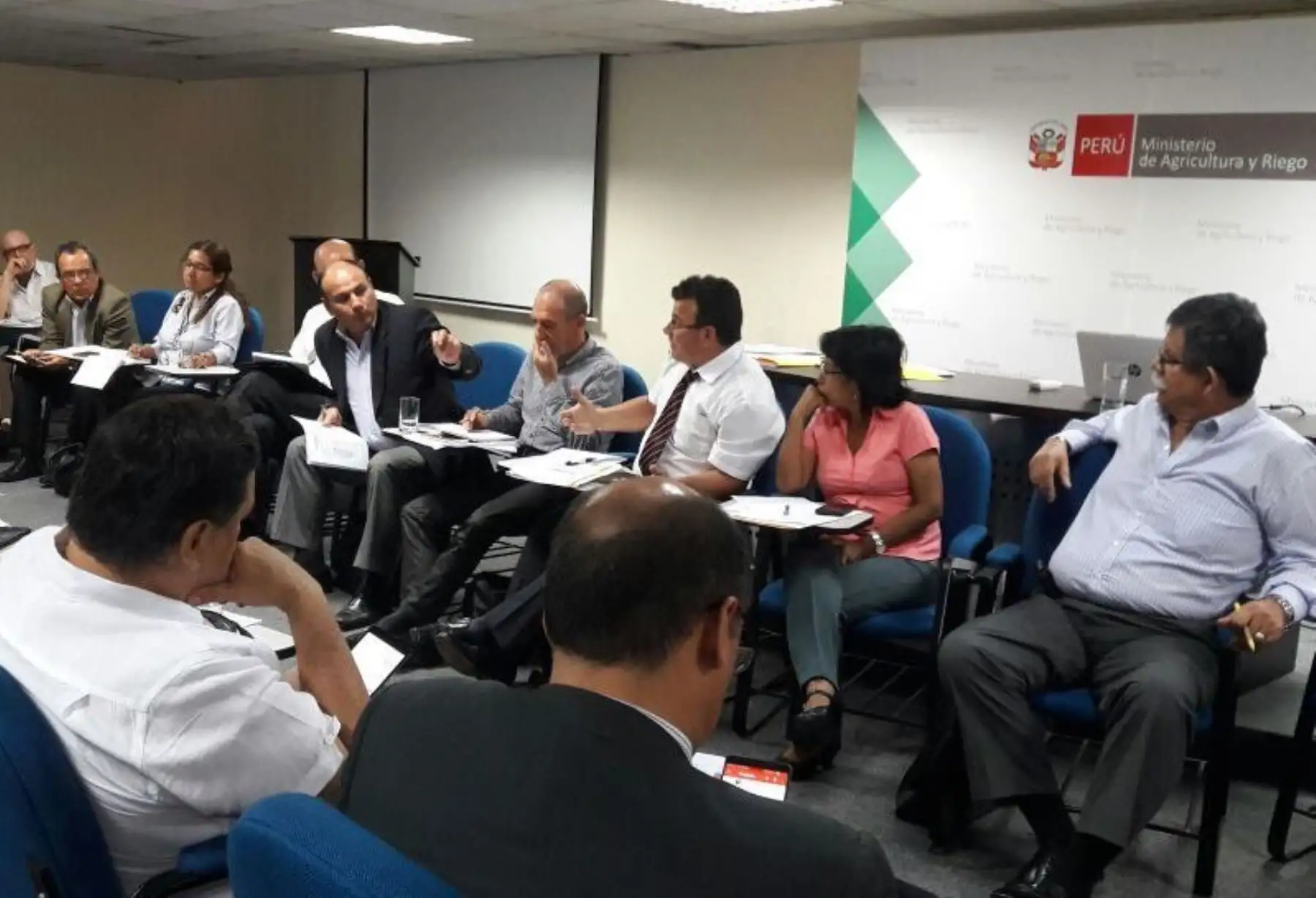 Segunda reunión de la Mesa Ejecutiva de Desarrollo Forestal. Foto: Minagri.