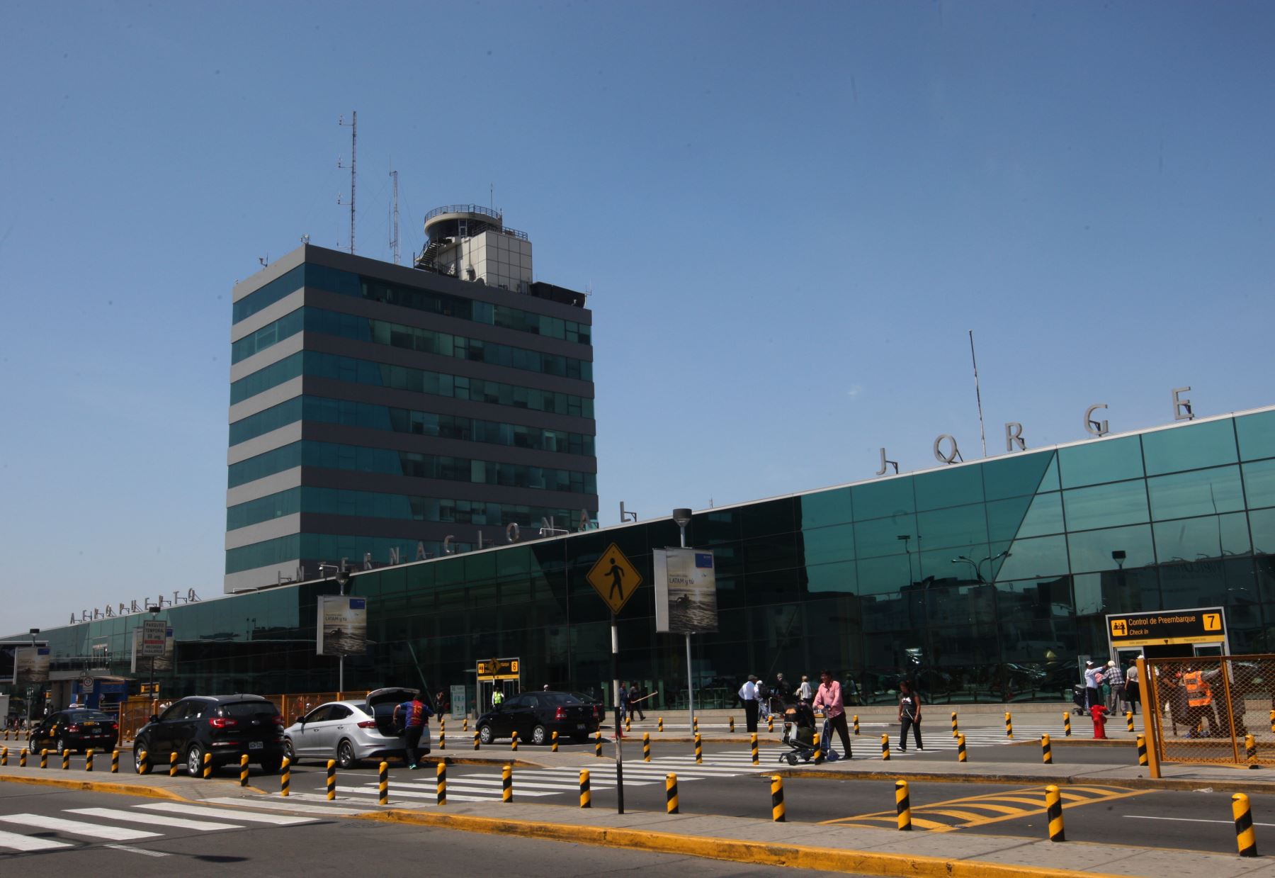 Aeropuerto Jorge Chávez ANDINA/Jhony Laurente