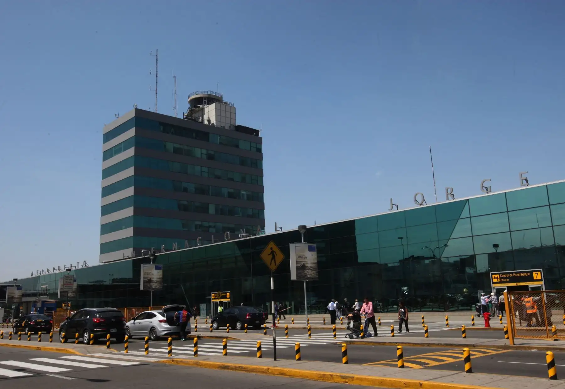 Aeropuerto Internacional Jorge Chávez. Foto: ANDINA/Jhony Laurente.