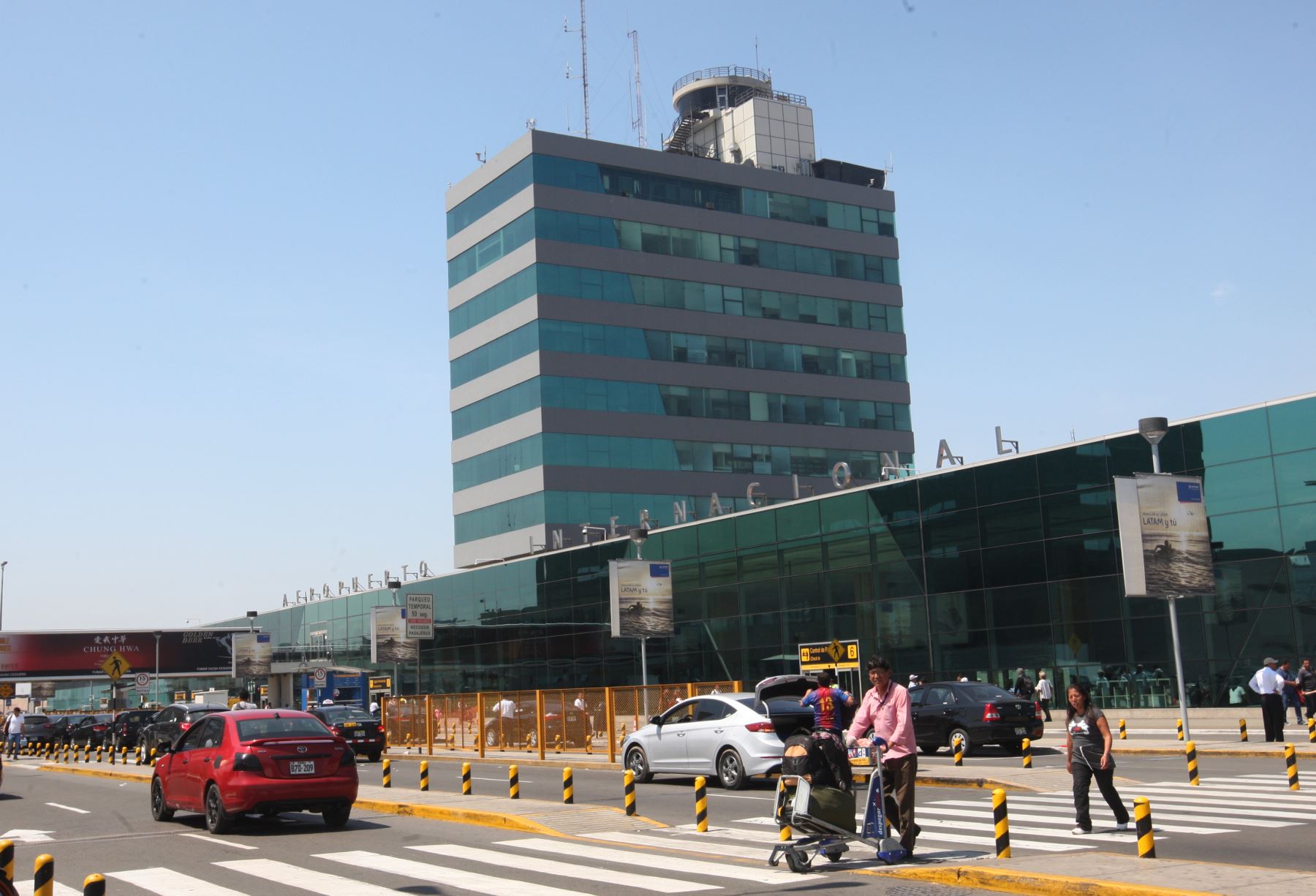 Aeropuerto Jorge Chávez. ANDINA/Jhony Laurente