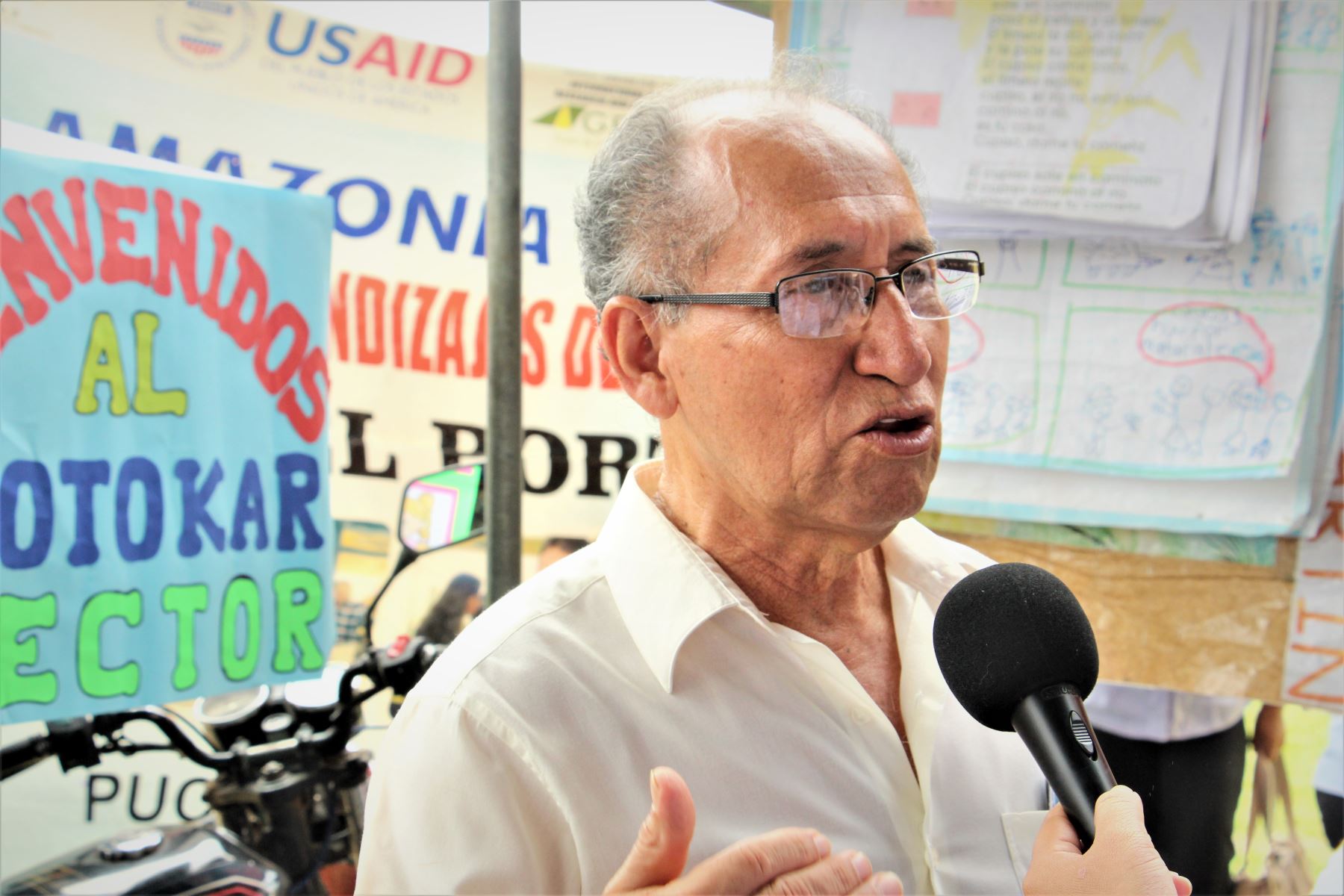 Director regional de Educación en Ucayali, Manuel Alejandro Vásquez Valera.