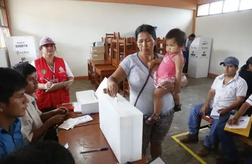 Cerca de 10,000 jóvenes votarán por primera vez en Amazonas. ANDINA/Difusión
