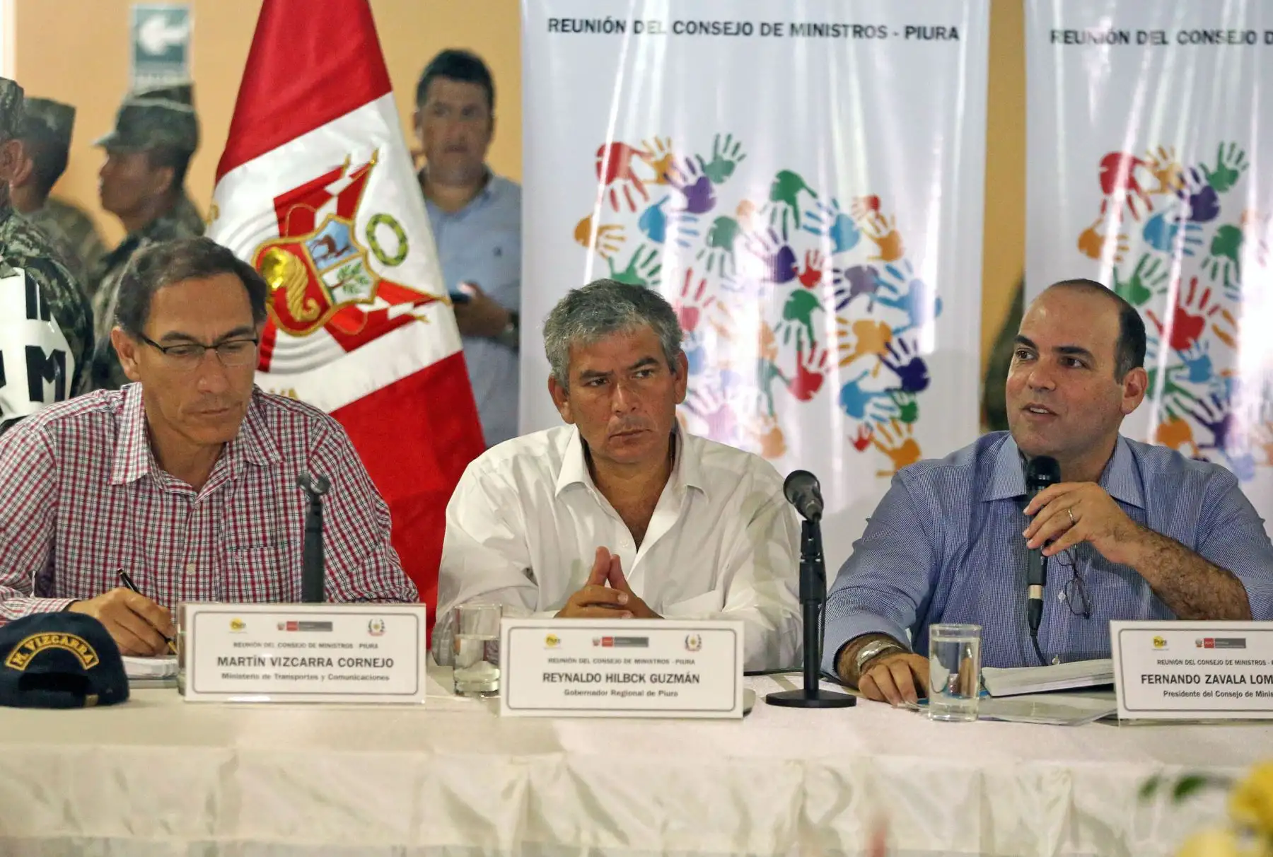 PIURA-PERÚ-MARZO 14. Consejo de Ministros extraordinario y de urgencia se realizará hoy en Piura, con el fin de desarrollar el plan de reconstrucción de las zonas afectadas por las lluvias e inundaciones en esta norteña región. Foto: ANDINA/Vidal Tarqui