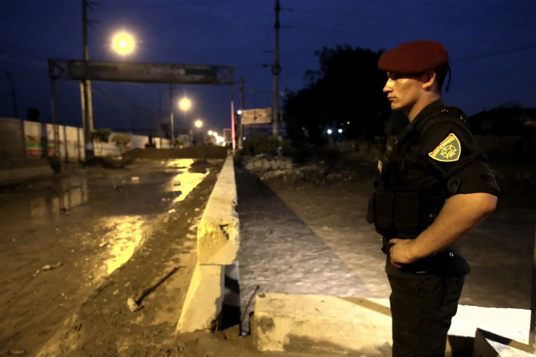 LIMA,PERÚ-MARZO 16.Medidas de seguridad ante desborde del río Huaycoloro. Foto: ANDINA/archivo.