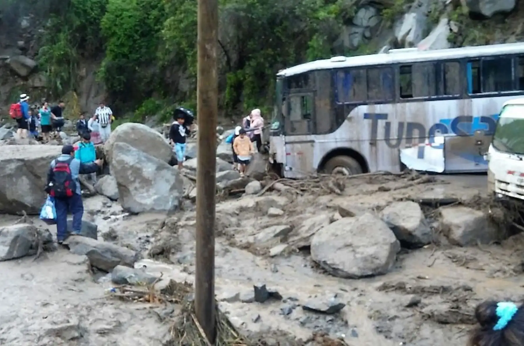 Tres fallecidos deja caida de huaico en zona de Rayapampa, en Otuzco, La Libertad.Foto: ANDINA/Difusión