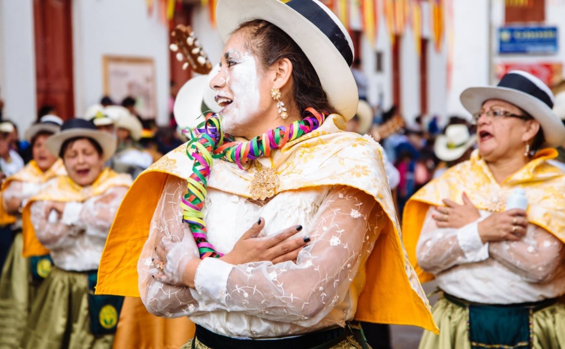 Andahuaylas listo para celebrar el Carnaval Originario-Pukllay. ANDINA/Difusión