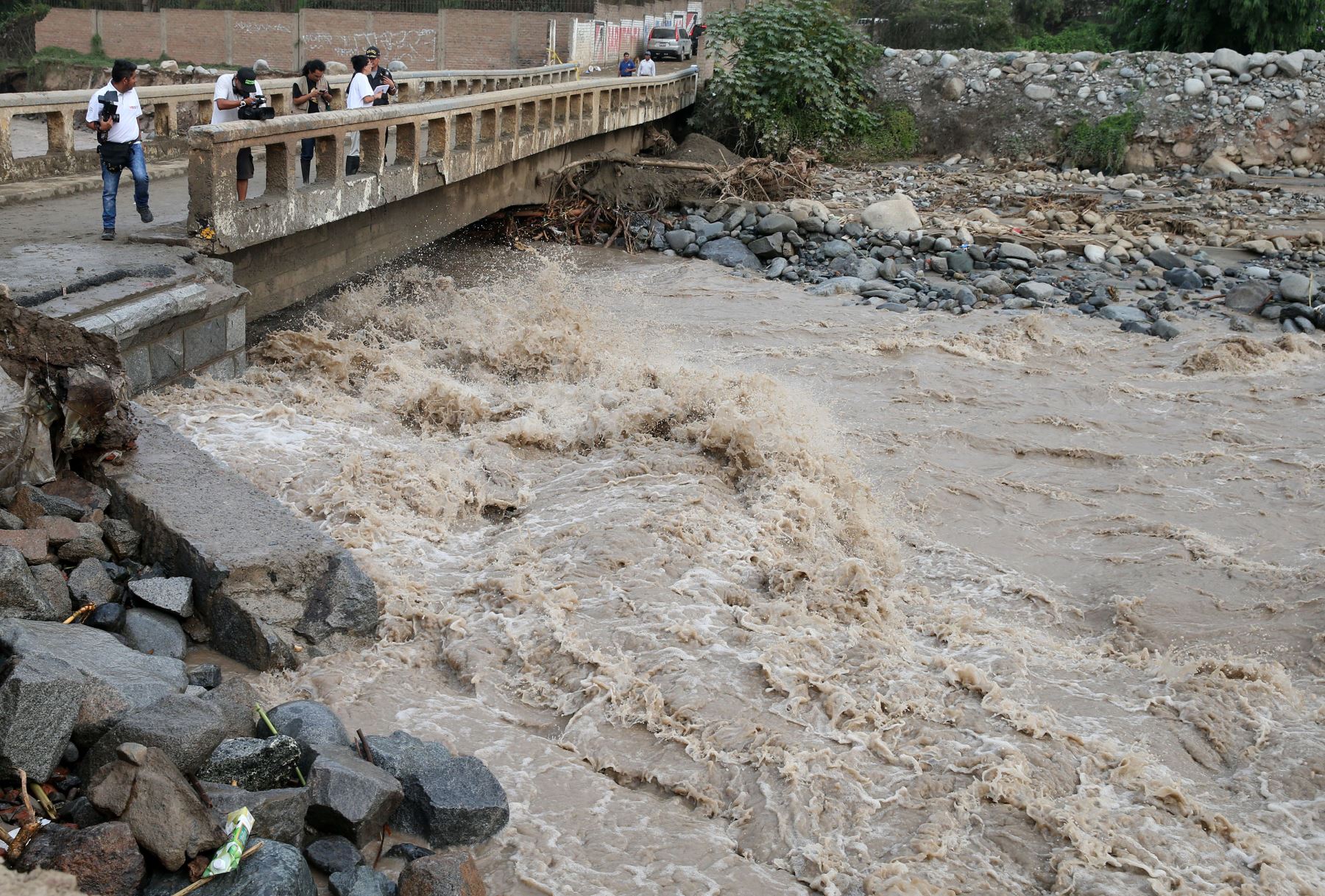 Indeci descarta posible desborde del río Rímac en Chosica. Foto: ANDINA/Archivo.