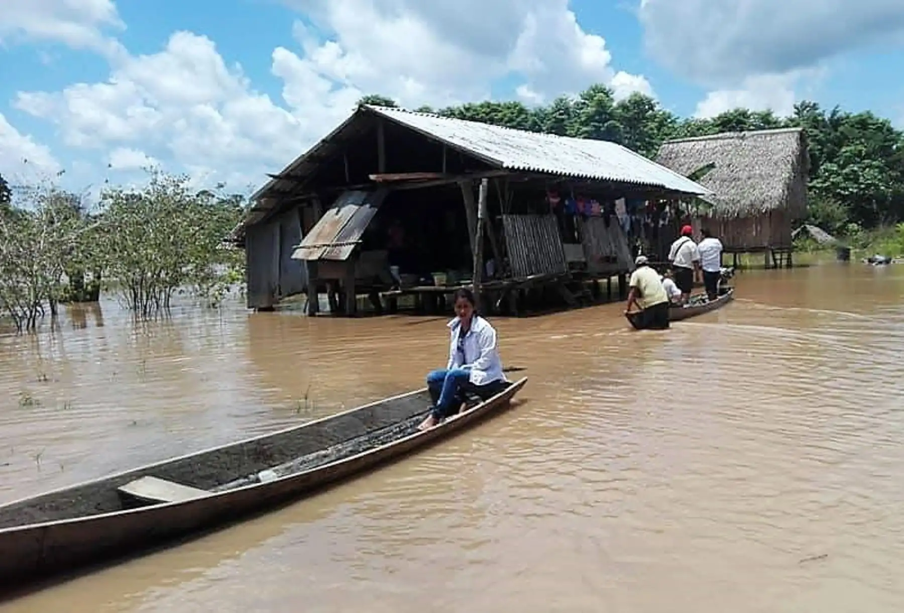 La tendencia del río Huallaga es creciente para los próximos días. ANDINA