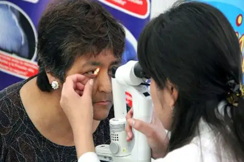 Exceso de polvo y uso de agua contaminada puede causar conjuntivitis. Foto: Difusión.