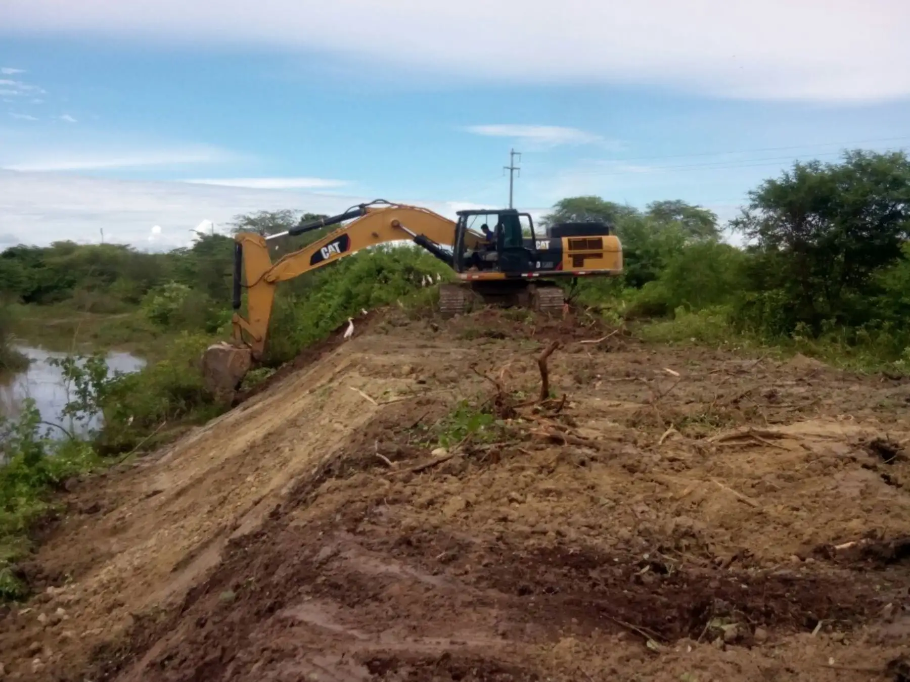 Obras comprenden reforzamiento de defensa ribereñas. ANDINA/Difusión