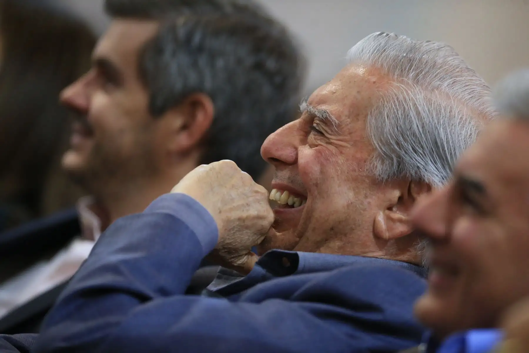 El Premio Nobel de Literatura 2010 Mario Vargas Llosa, inaugura el Foro Internacional “América Latina: Desafíos y Oportunidades”, en Arequipa.Foto:ANDINA/Carlos Lezama