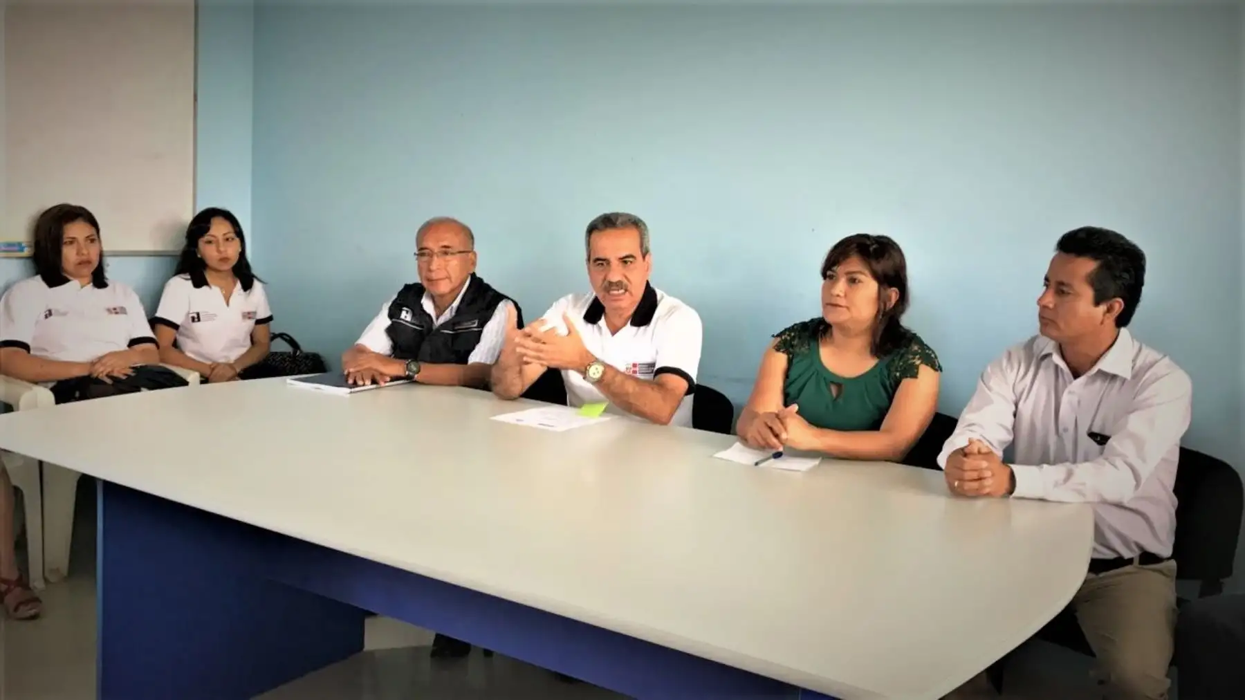 En la presentación participó también el director de Operaciones del OTASS, Richard Acosta, y el gerente general saliente, Rolando Riva.