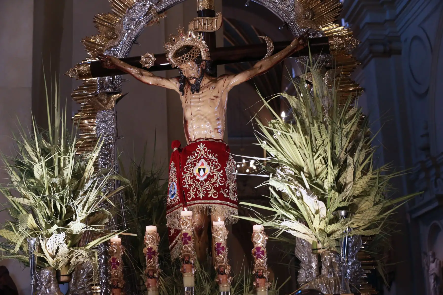 LIMA,PERÚ-ABRIL 09. Limeños  celebra Domingo de ramos que marca el incio de la Semana Santa.Foto: ANDINA/Norman Córdova
