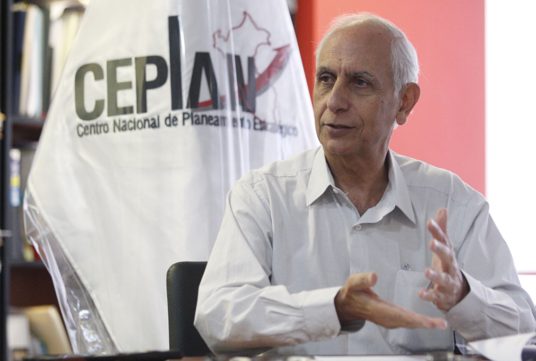 Presidente del Ceplan, Javier Abugattás. ANDINA/Eddy Ramos