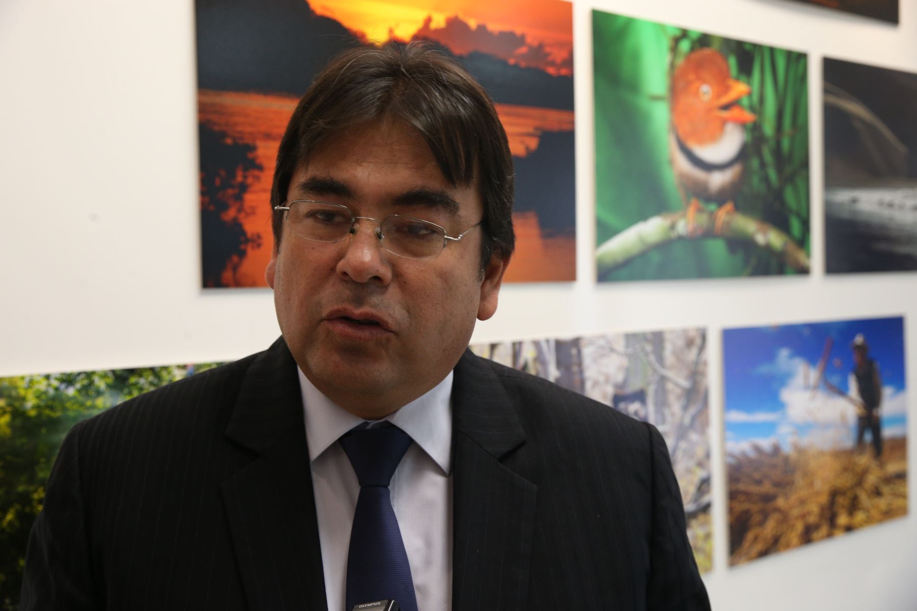 Director de Promoción de Exportaciones de PromPerú, Luis Torres Paz. ANDINA/Oscar Farje