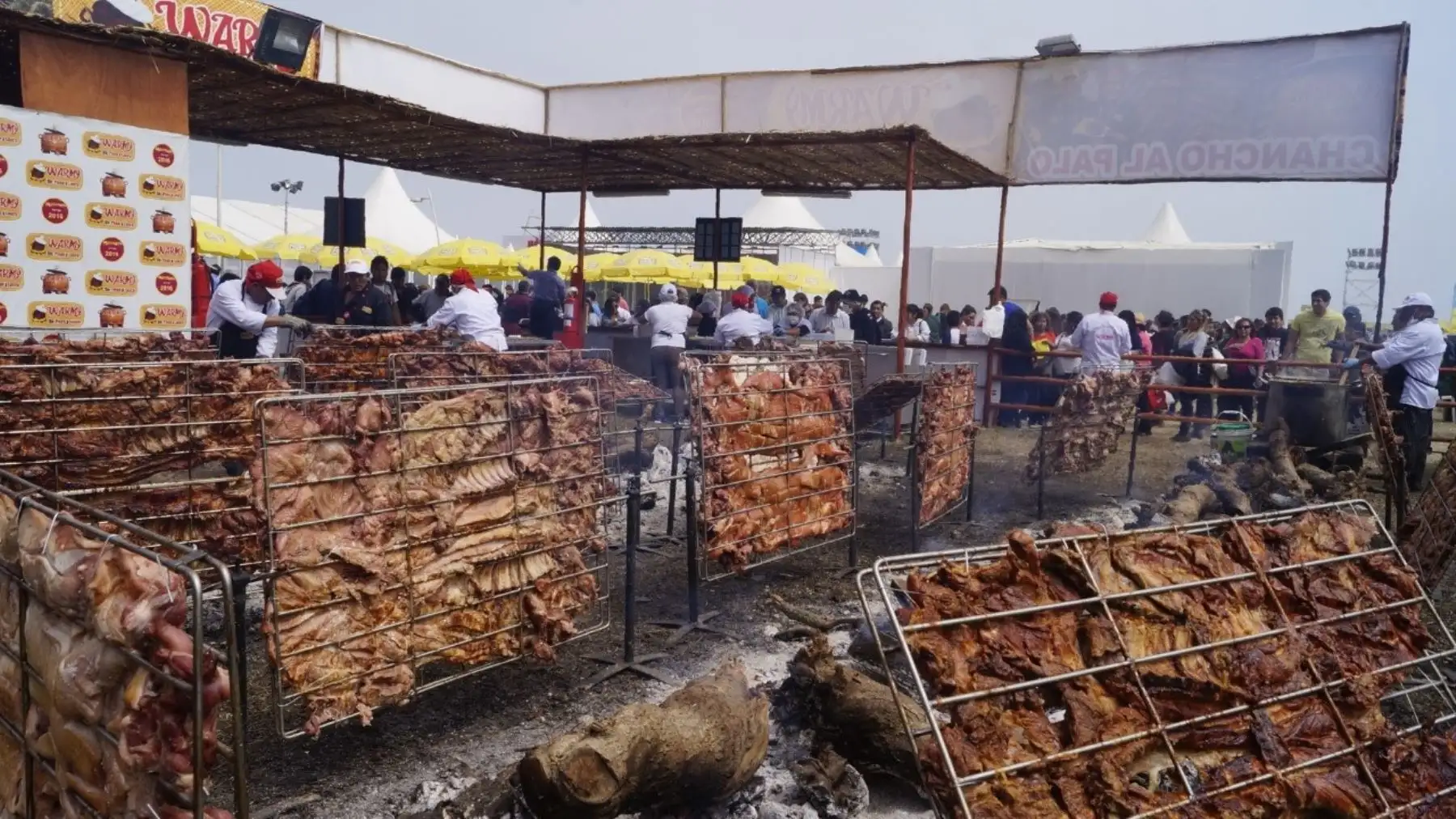 Más de 30,000 visitantes proyecta recibir el V Festival del Chancho al Palo, a realizarse del 13 al 15 de octubre en la ciudad de Huaral. ANDINA/Difusión