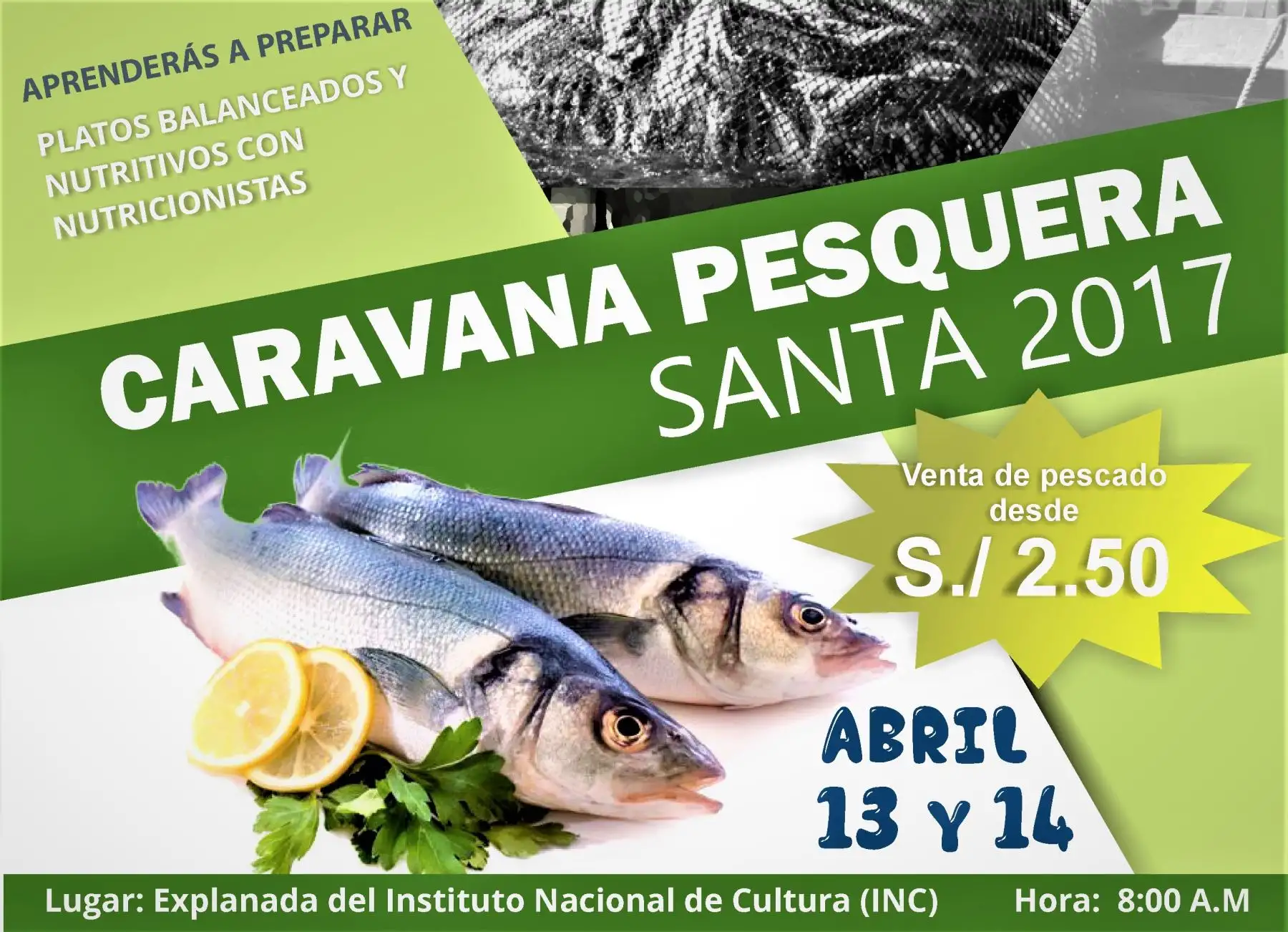 El Programa Nacional también participa en la campaña “A comer Pescado”.