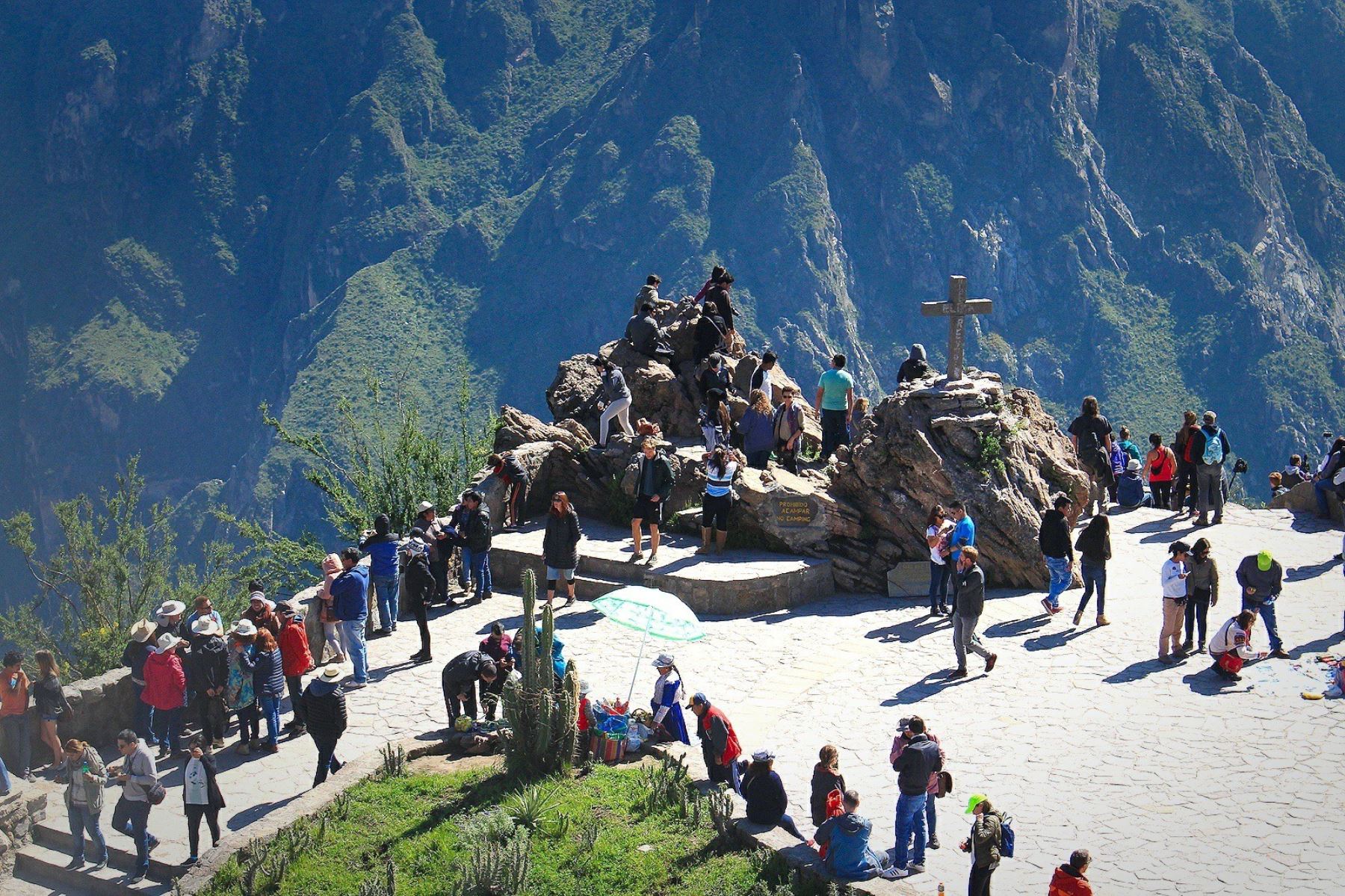 Turistas visitaron los distritos de Callalli, Sibayo y Tuti, ubicados en el valle del Colca, en Arequipa. ANDINA