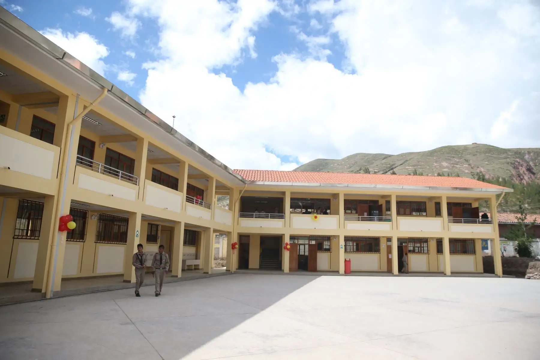 El Ministerio de Educación autorizó el inicio de clases presenciales en colegios rurales de zonas libres de coronavirus. ANDINA/Difusión