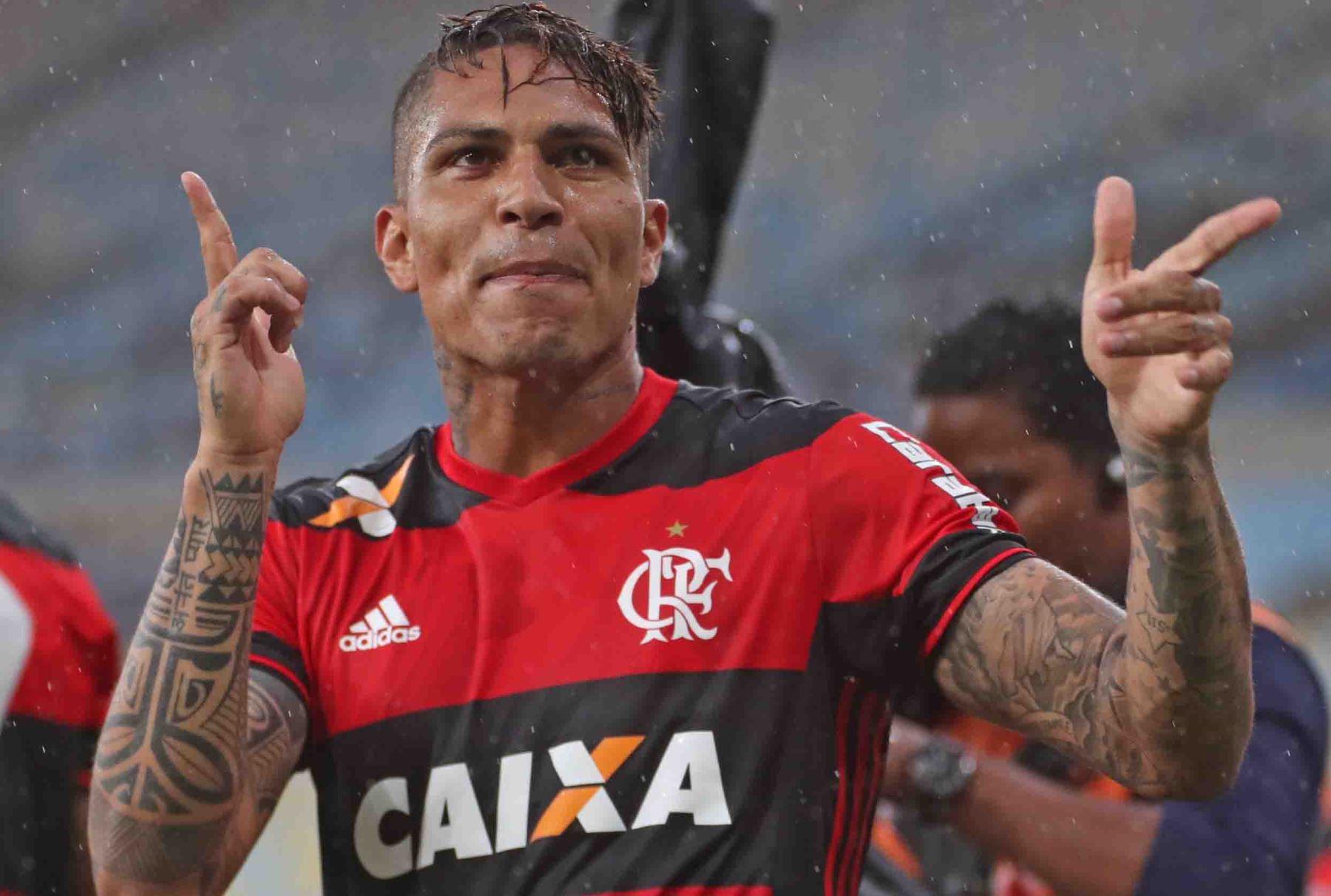 Paolo Guerrero. Foto: Flamengo