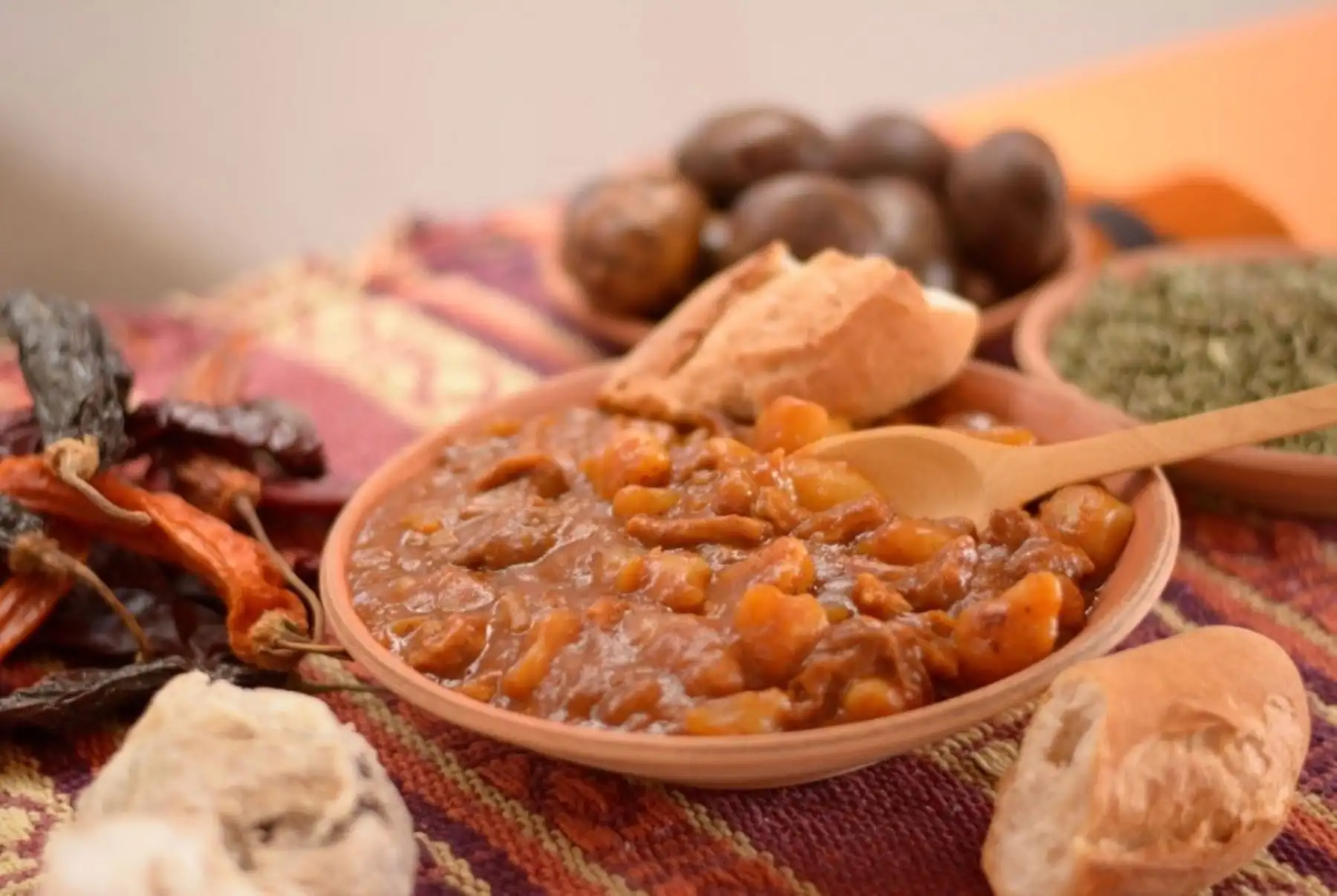 Picante a la tacneña, potaje emblemático de la región Tacna que podrán degustar los asistentes a la feria "Perú, Mucho Gusto" a realizarse del 29 de abril al 1 de mayo en la Ciudad Heroica.