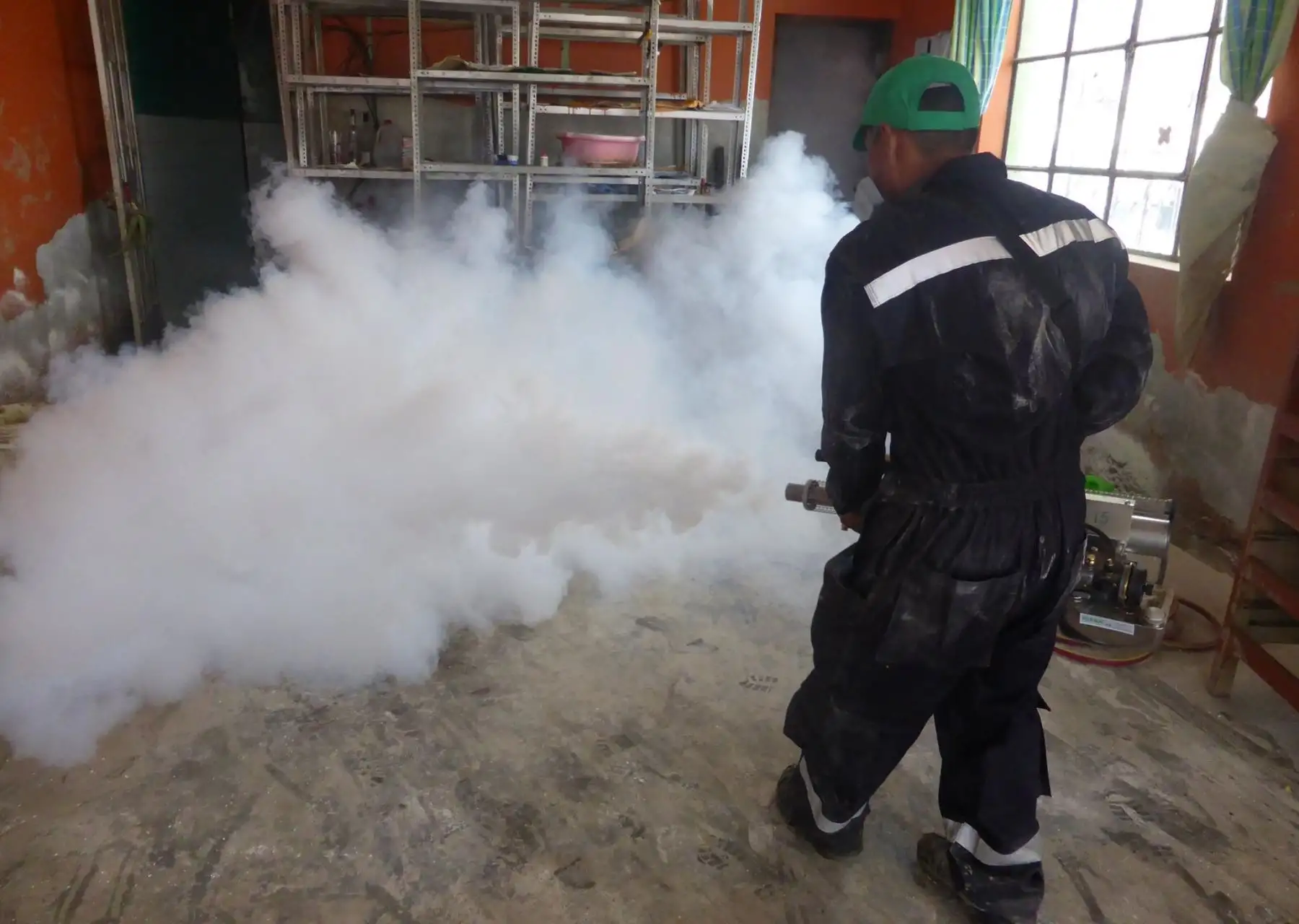 Autoridades de Salud de Áncash preparan jornadas de fumigación en Casma por incremento de casos de dengue en dicha provincia.ANDINA
