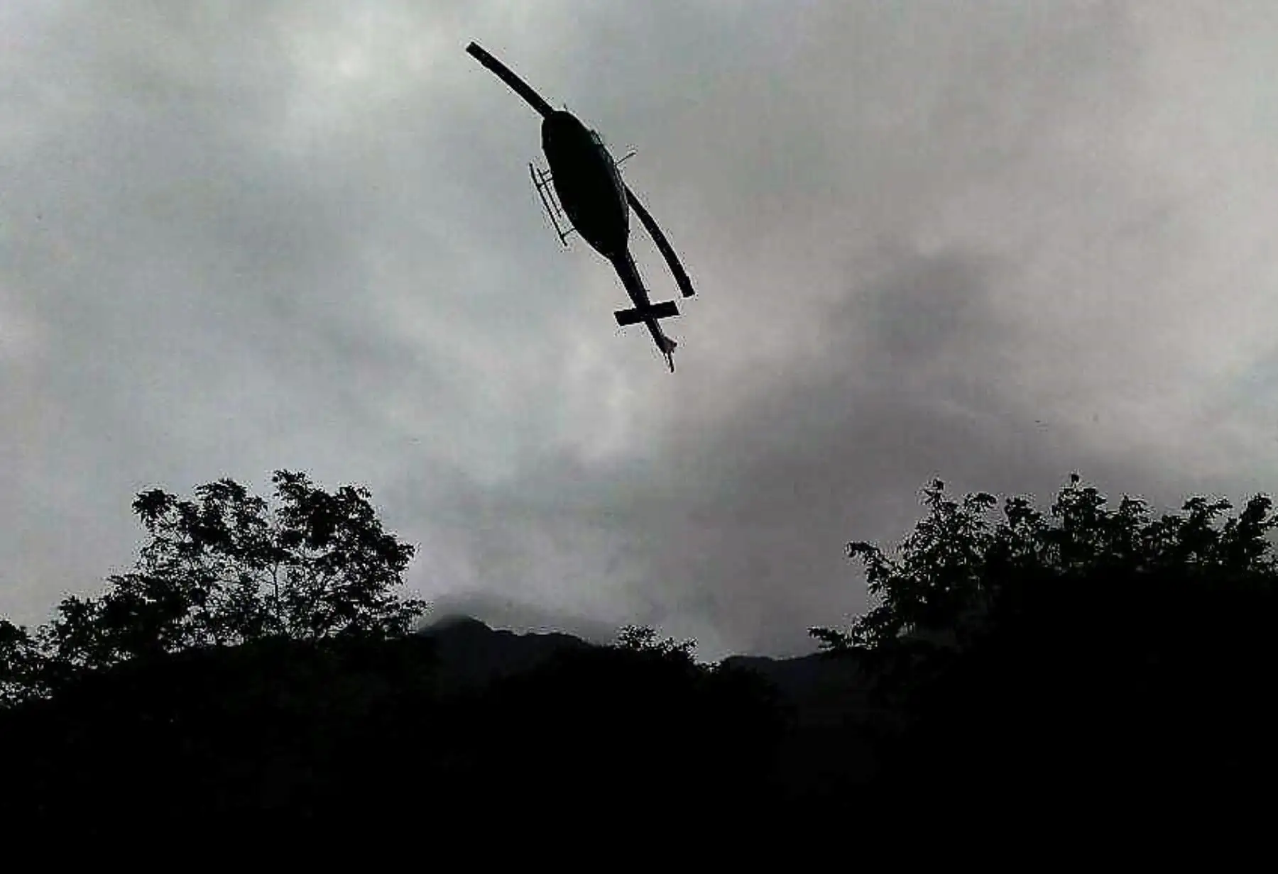Reportan sobrevuelo de helicóptero sobre la ciudadela Machu Picchu. Foto: ANDINA.