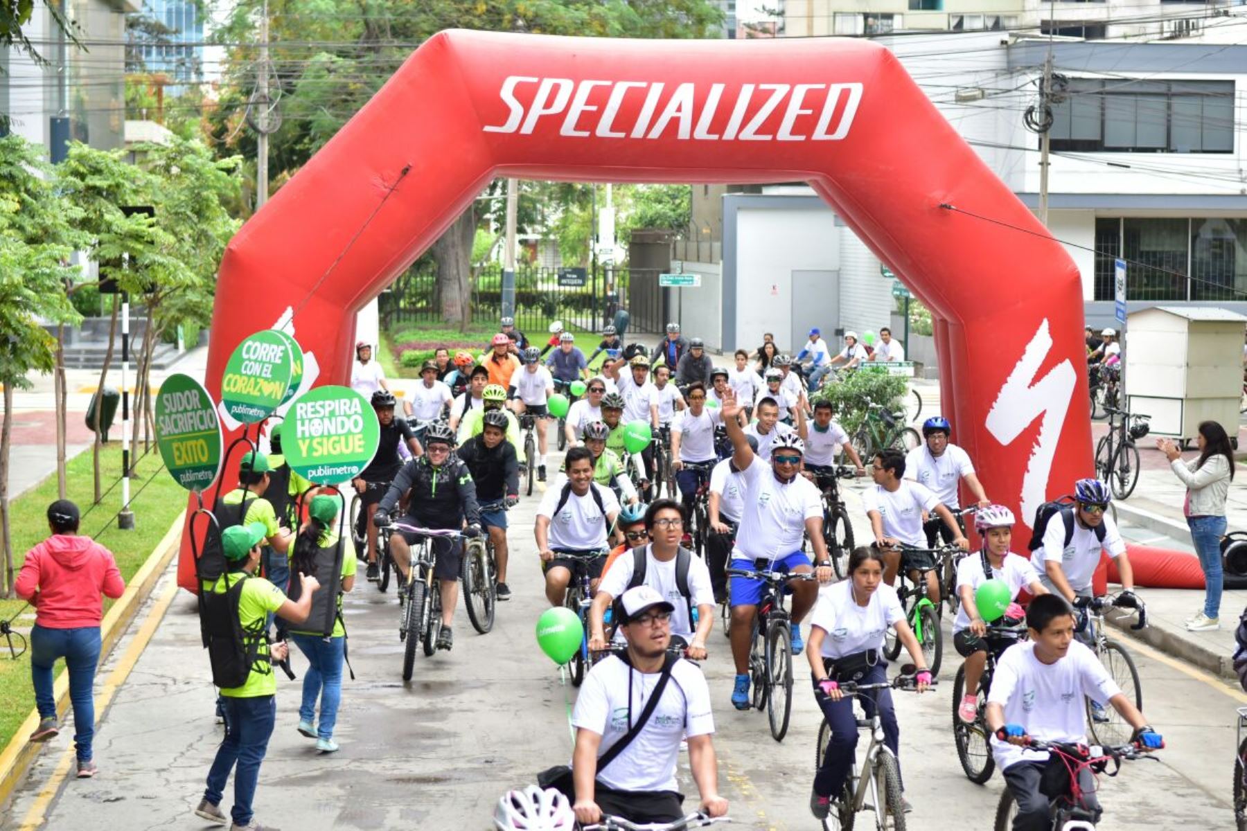 Celebran  200 años de invención de la bicicleta en San Isidro. Foto: Andina Difusión