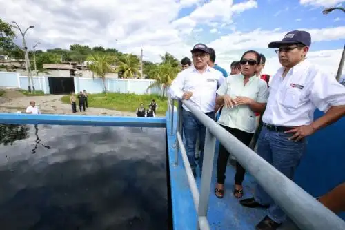 Agua potable para provincias.