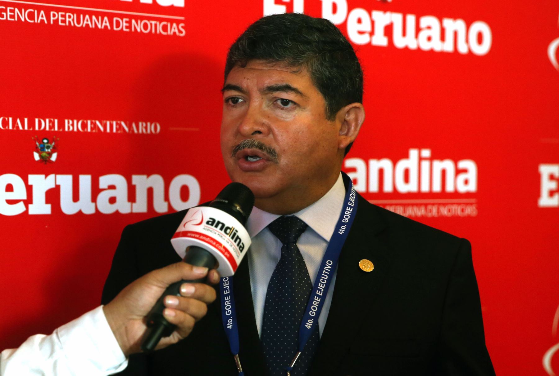 Gobernador regional de Tacna, Omar Jiménez.Foto:  ANDINA/Vidal Tarqui