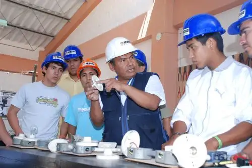 Estudiantes de Sencico en plena clase. Foto: Difusión