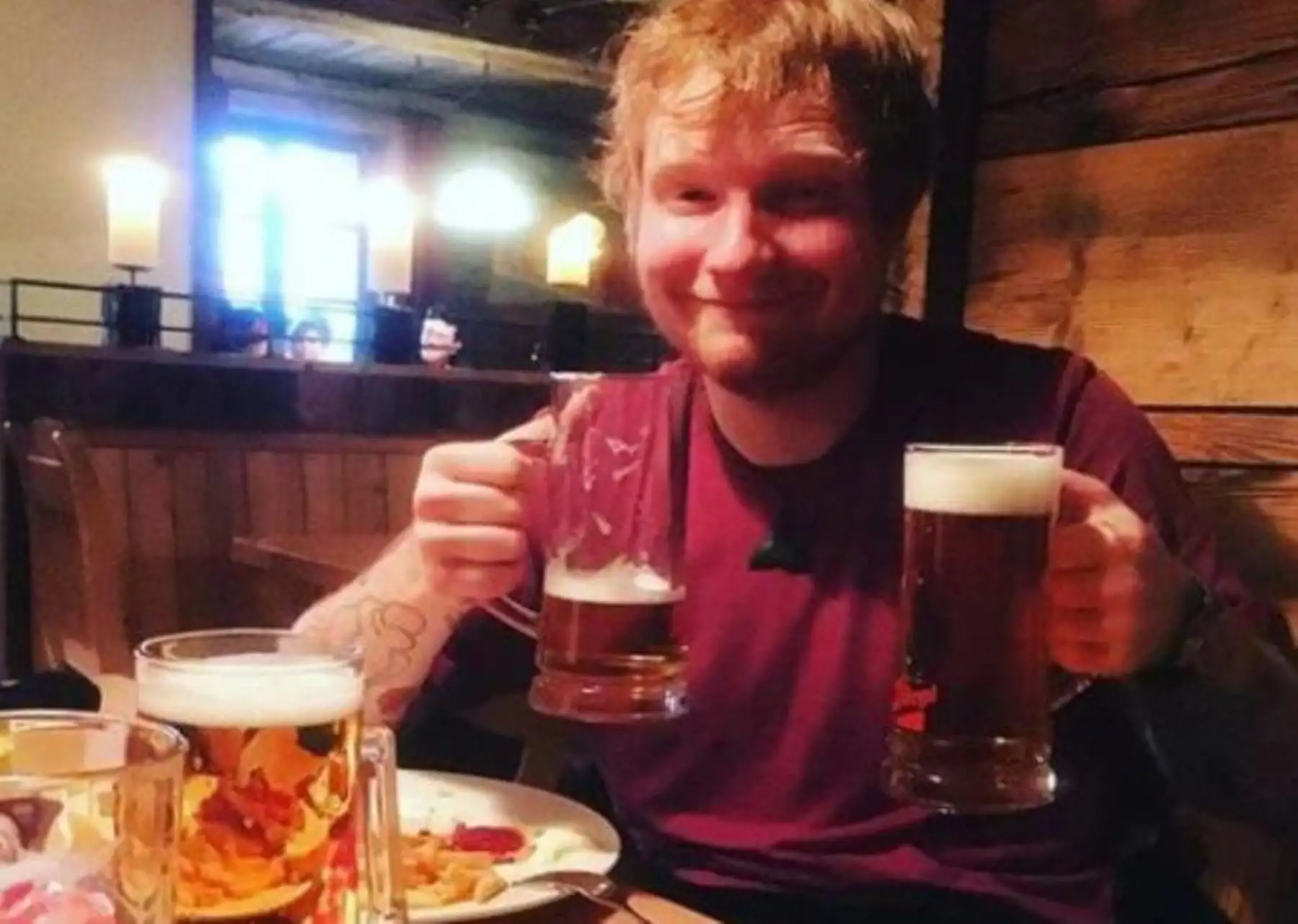 Ed Sheeran.