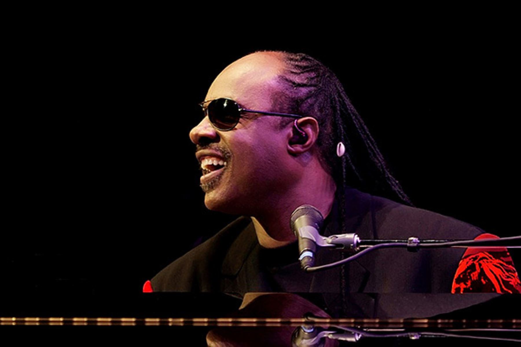 Cantante estadounidense Stevie Wonder celebra hoy 67 años. Foto: AFP.