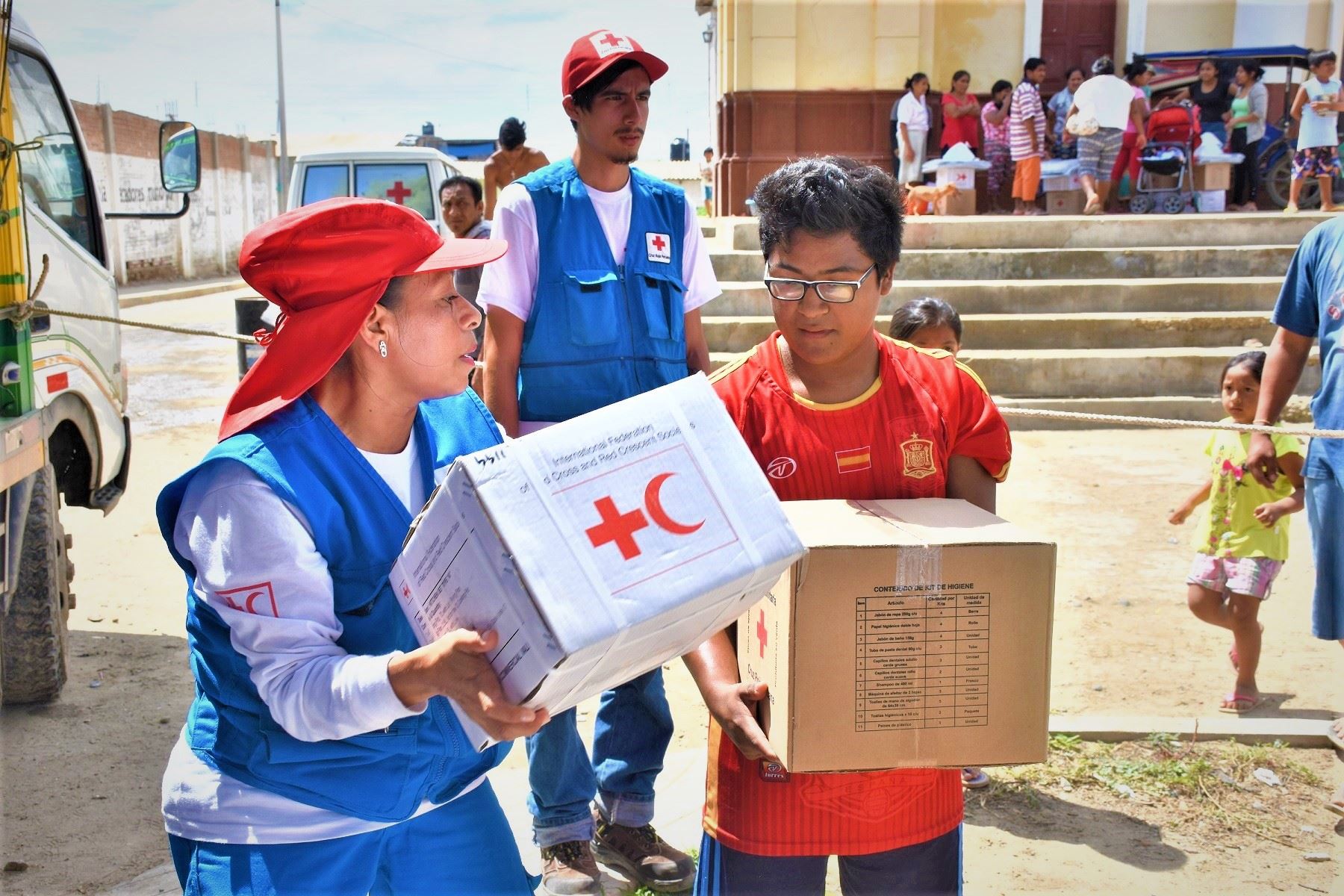 La Cruz Roja necesita 4,700,000 de dólares para continuar sus operaciones en el Perú.