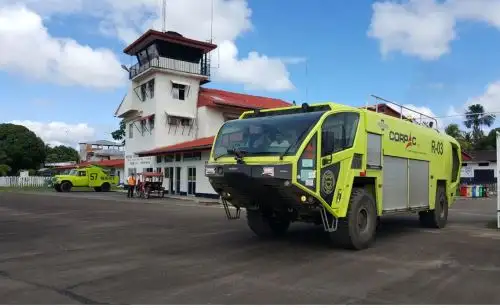 En los últimos años, Corpac realizó inversiones para renovar no solo su parque automotor de vehículos contra incendios, sino también sus elementos indispensables en el Servicio de Salvamento y Extinción de Incendios.