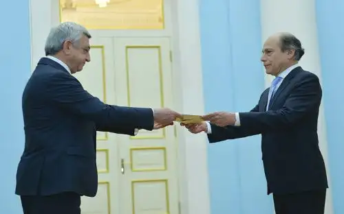 Peruvian Ambassador hands over credentials in Armenia