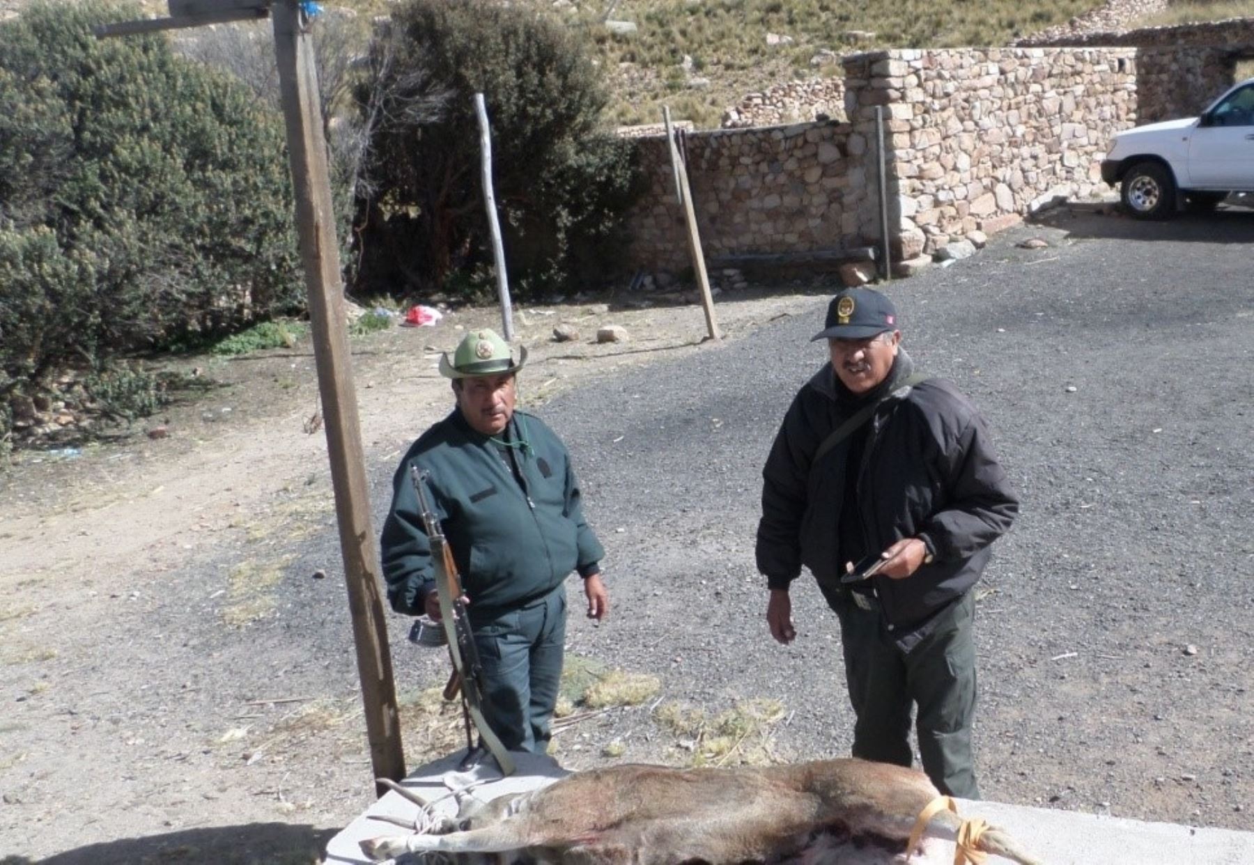 Capturan a presuntos cazadores furtivos en área natural protegida de Arequipa. ANDINA