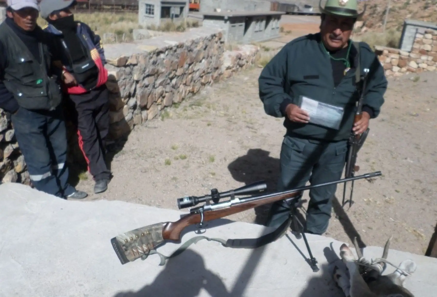 Capturan a presuntos cazadores furtivos en área natural protegida de Arequipa. ANDINA