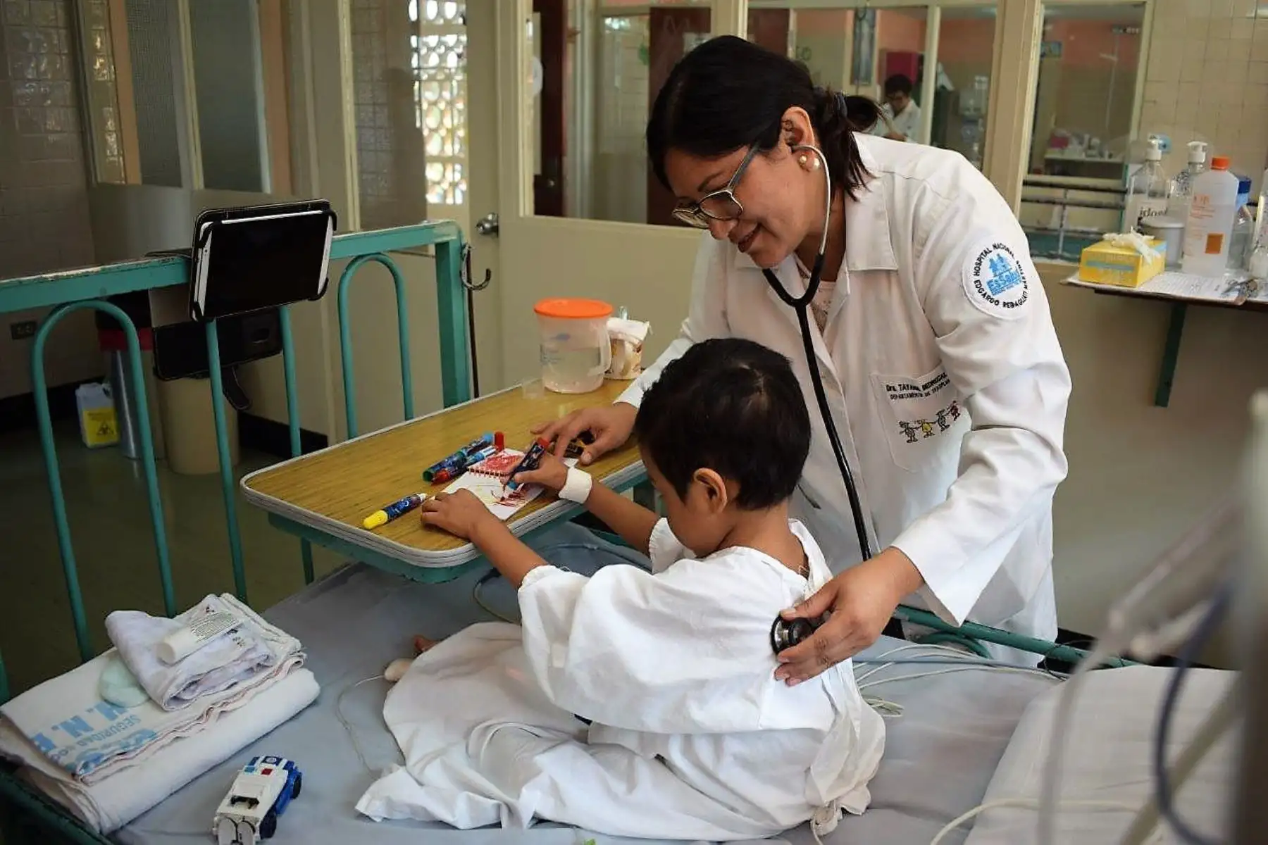 Médicos de EsSalud realizaron exitoso trasplante de hígado a niño de 3 años. Foto: ANDINA/Difusión.