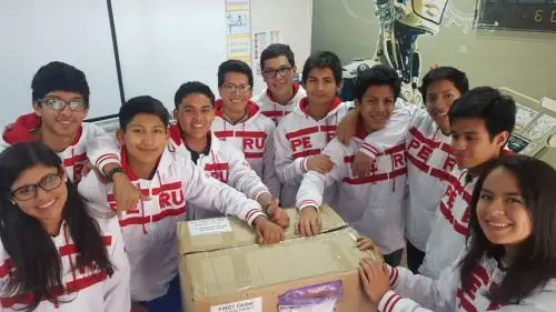 Peruvian participants at Int