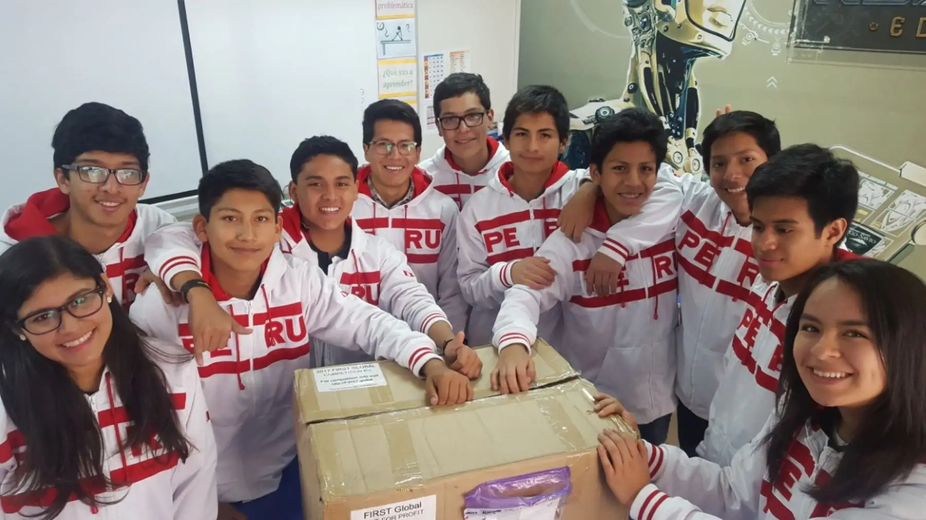 Peruvian participants at Int