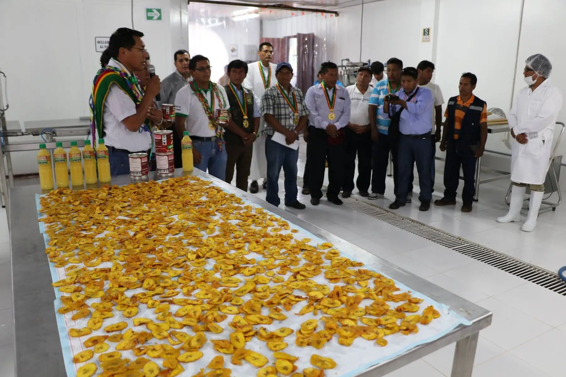 Con nueva planta procesadora, agricultores de San Gabán, en Puno, fabricarán néctares de fruta. ANDINA