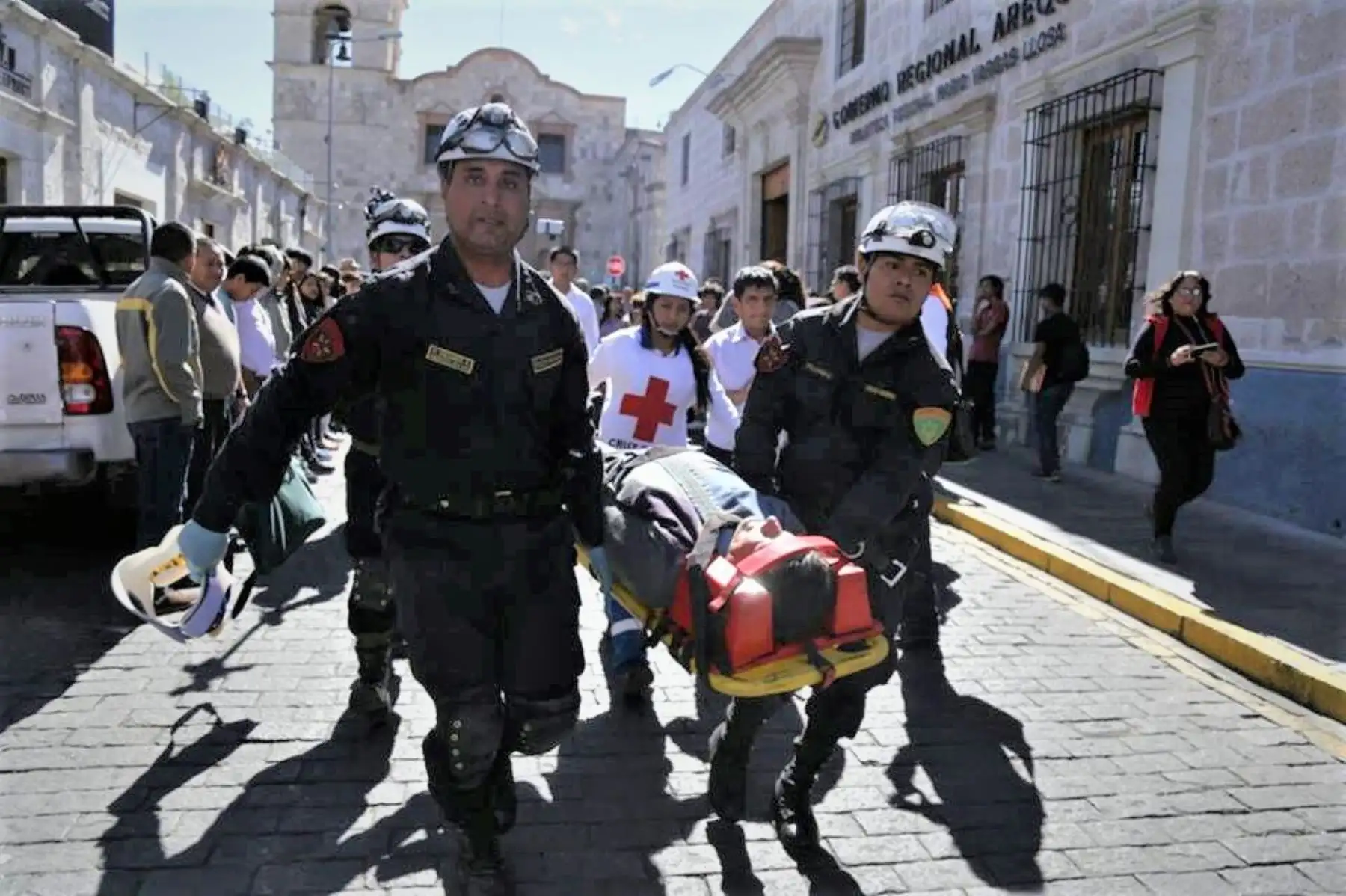 Integrantes de la Plataforma Regional de Defensa Civil ya se preparan para participar del próximo simulacro de sismo, programado para el 11 de julio.
