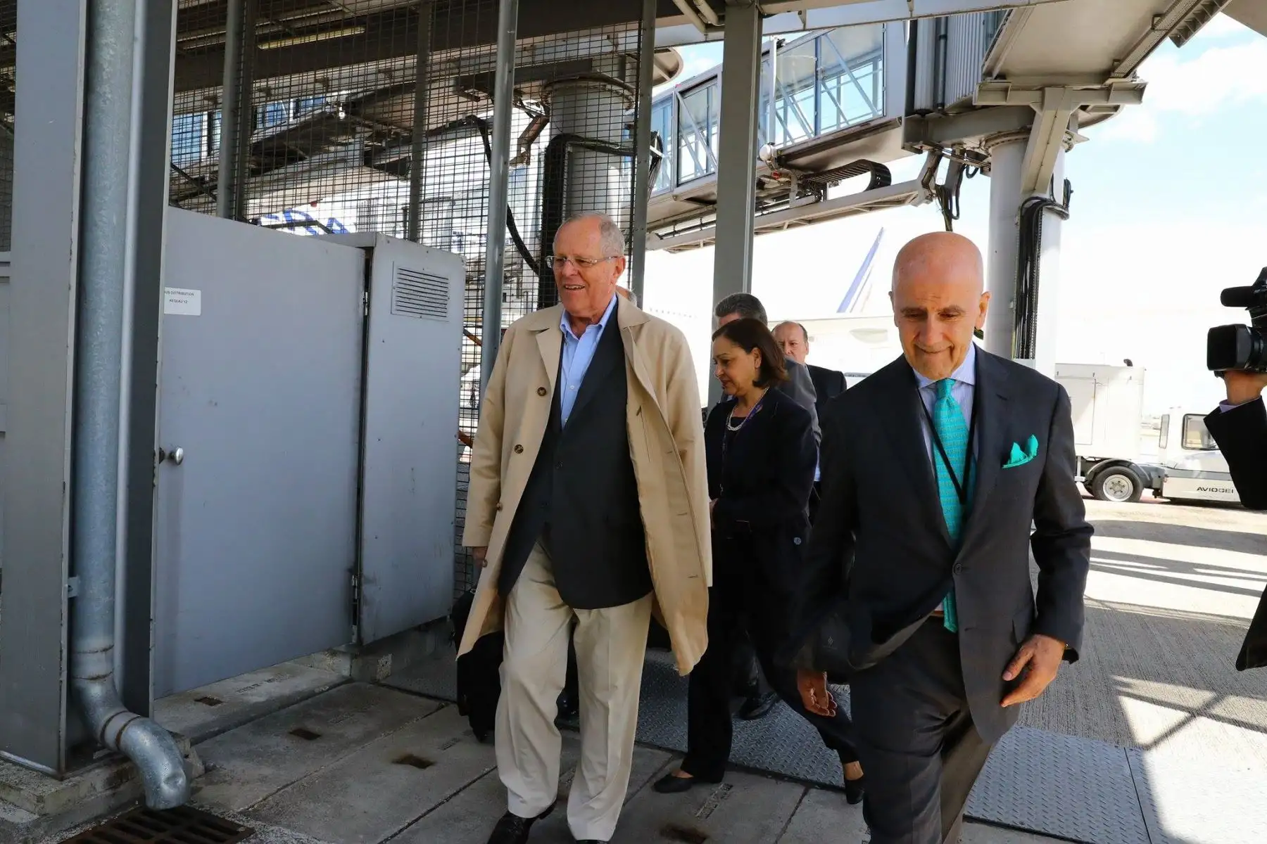 Presidente Pedro Pablo Kuczynski, arribó a París para visita oficial a Francia y España. Foto: ANDINA/ Prensa Presidencia