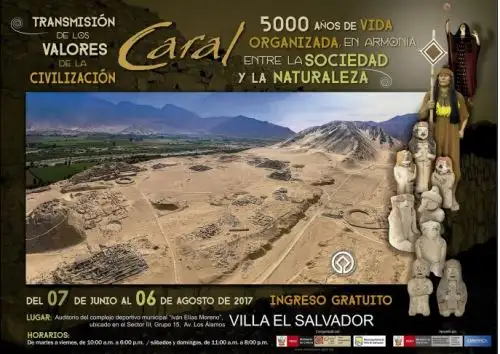 Exposición museográfica Caral, Foto: Andina/Difusión