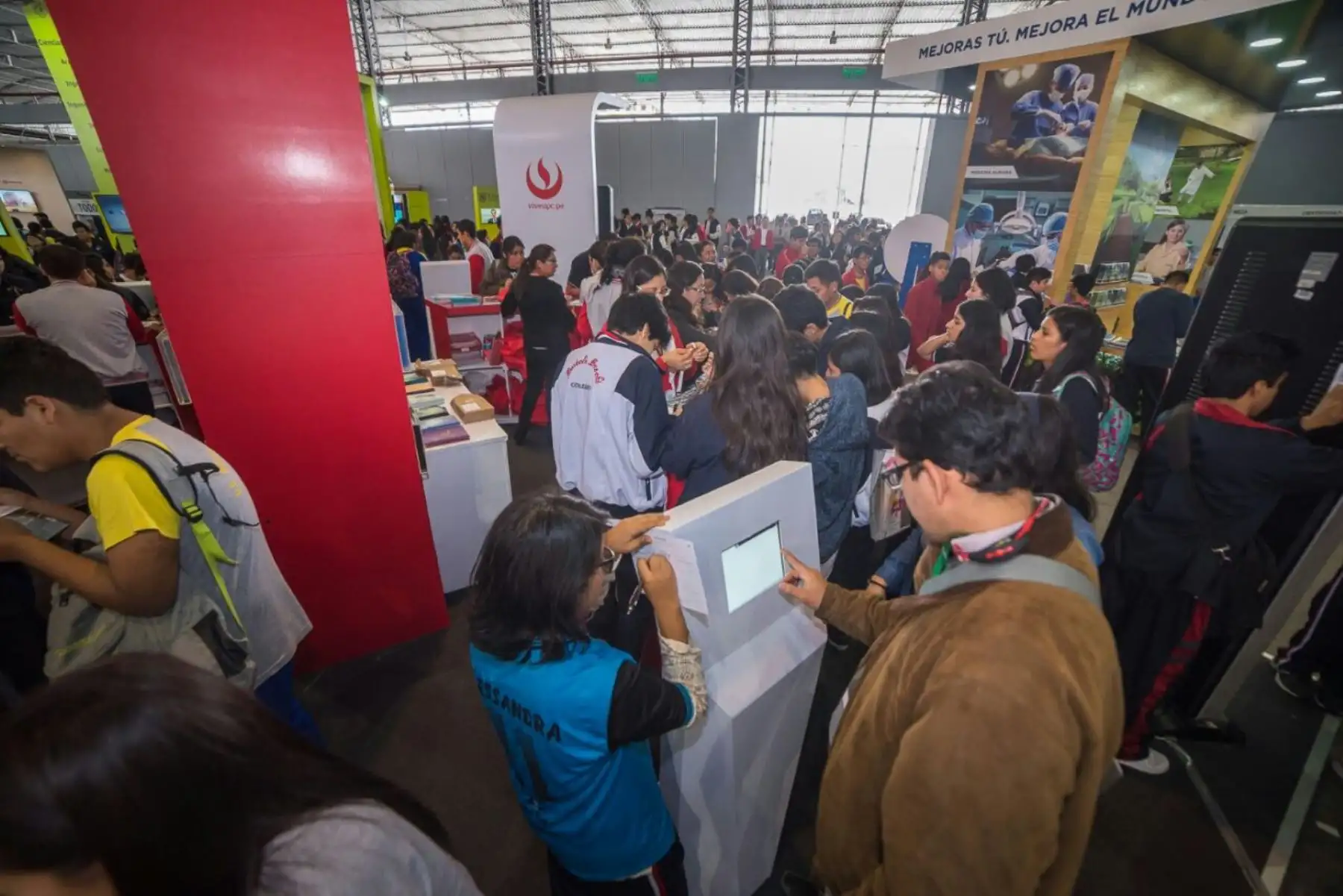 Abrió sus puertas Expouniversidad 2017. Foto: Andina/Difusión