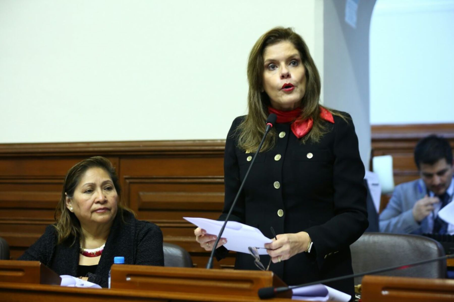 Segunda vicepresidenta y congresista, Mercedes Aráoz.